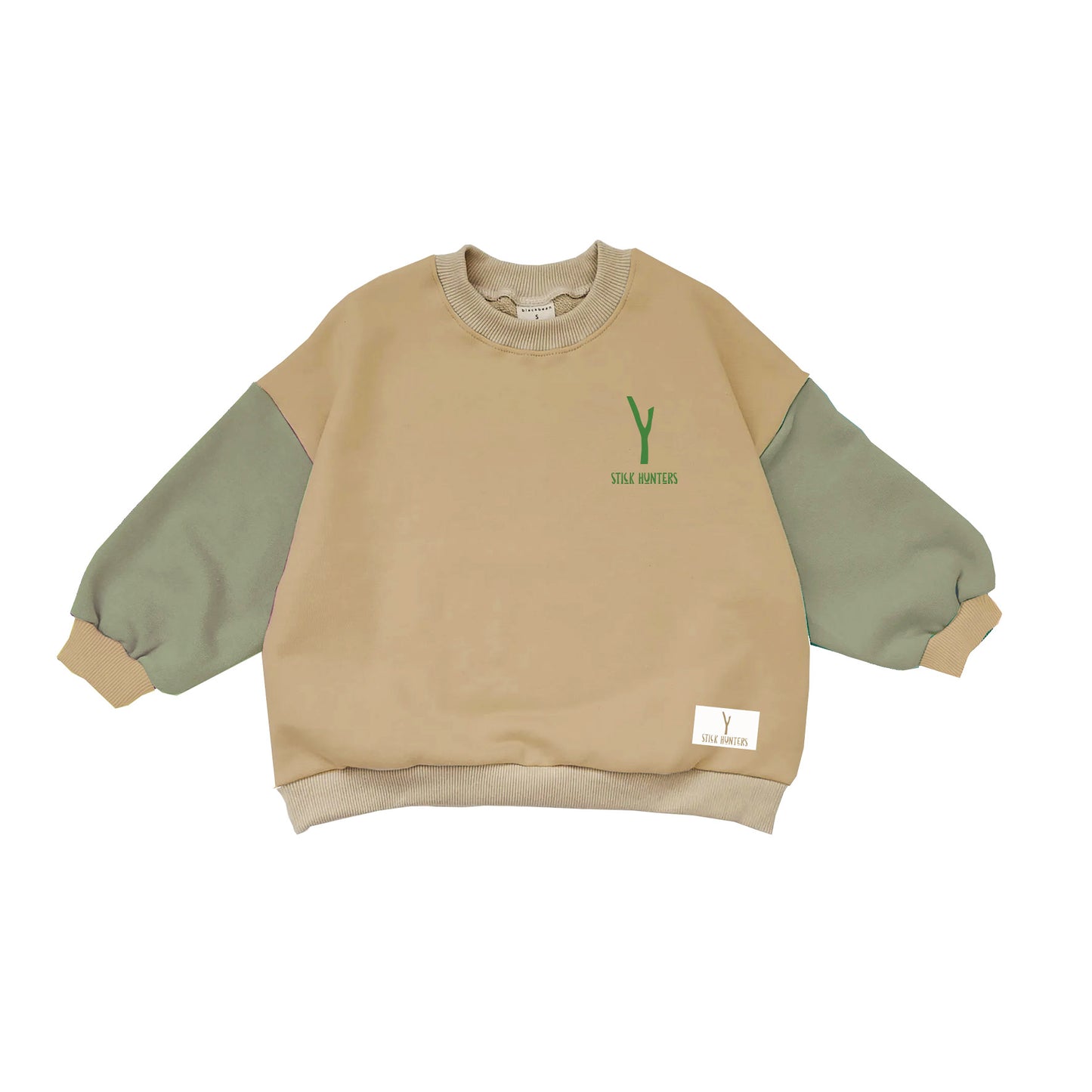 SWEATSHIRTS - FAVORITE TOYS - GREEN