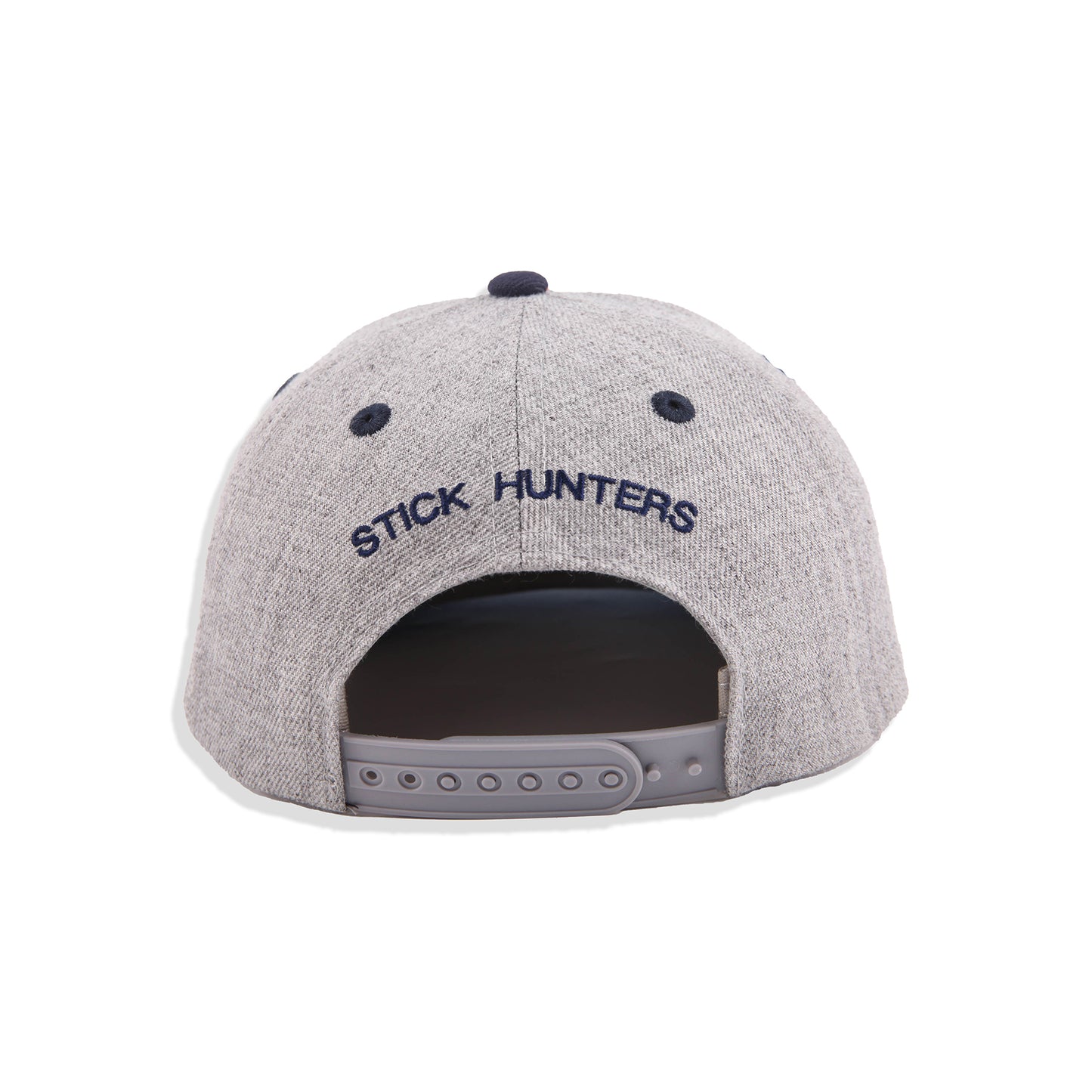 TODDLER AND KIDS SNAPBACK HAT - GREY AND BLUE
