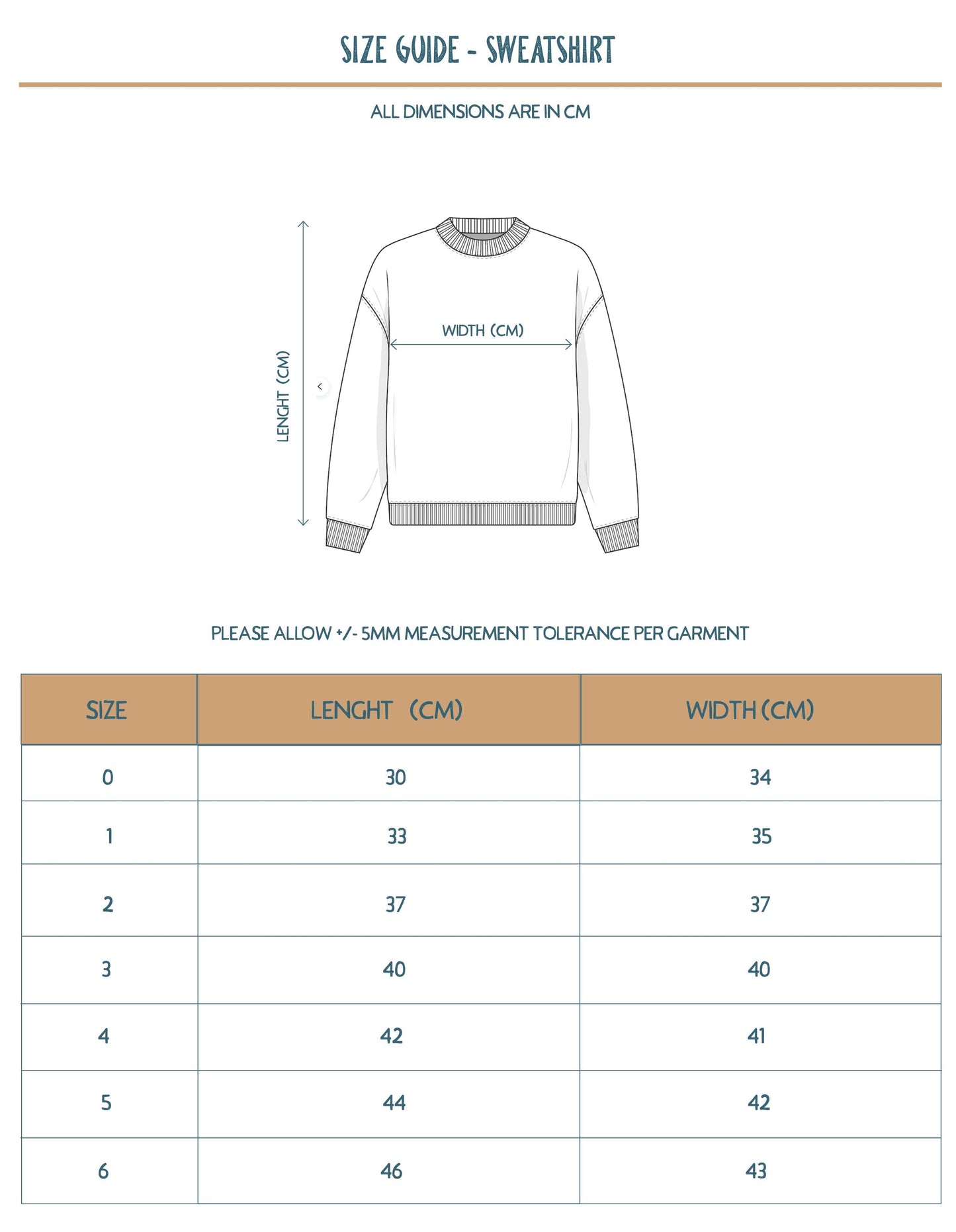 SWEATSHIRTS - BRAVE AND WILD - BLUE
