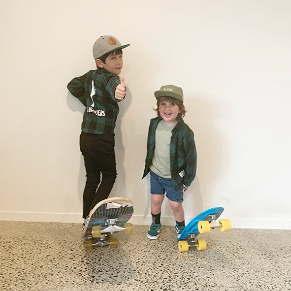 STICK HUNTERS PLAID SHIRT - GREEN