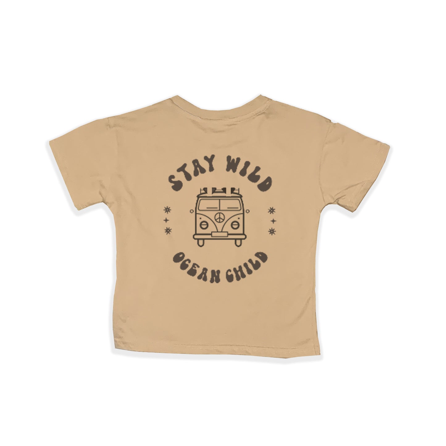 OCEAN CHILD T-SHIRT - CAMEL