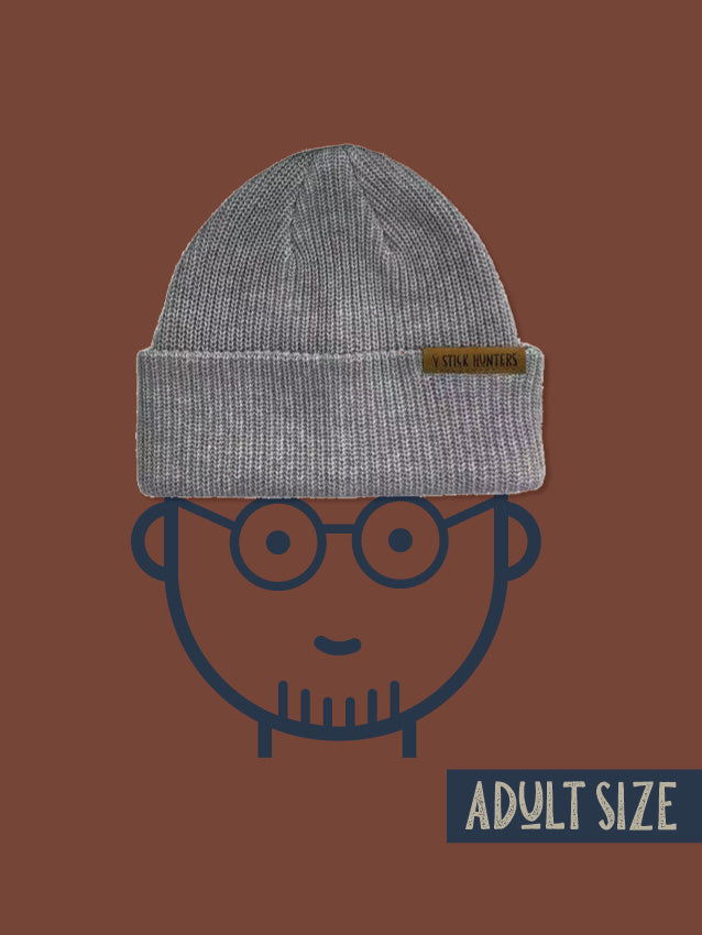 FISHERMAN BEANIE - GREY