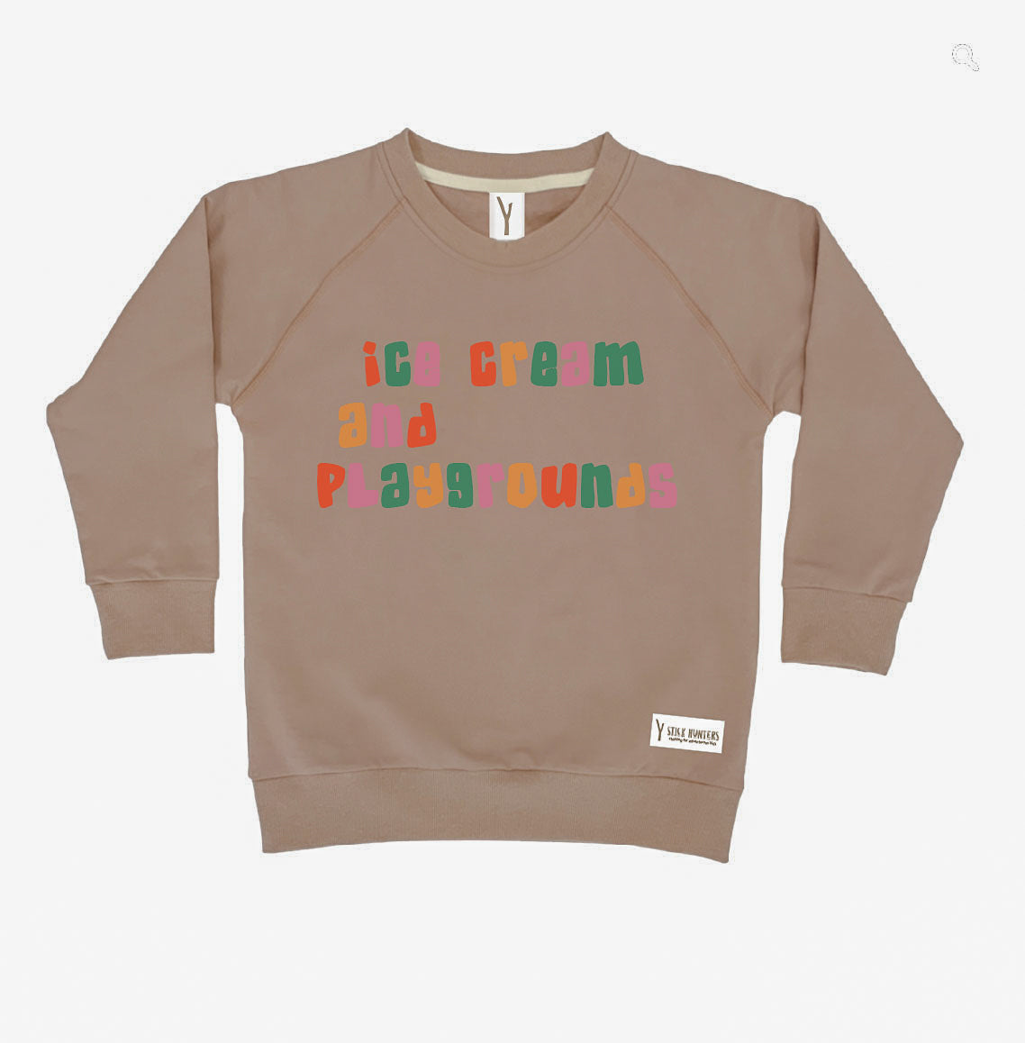 PLAYGROUND CREW JUMPER - CHOCOLATE