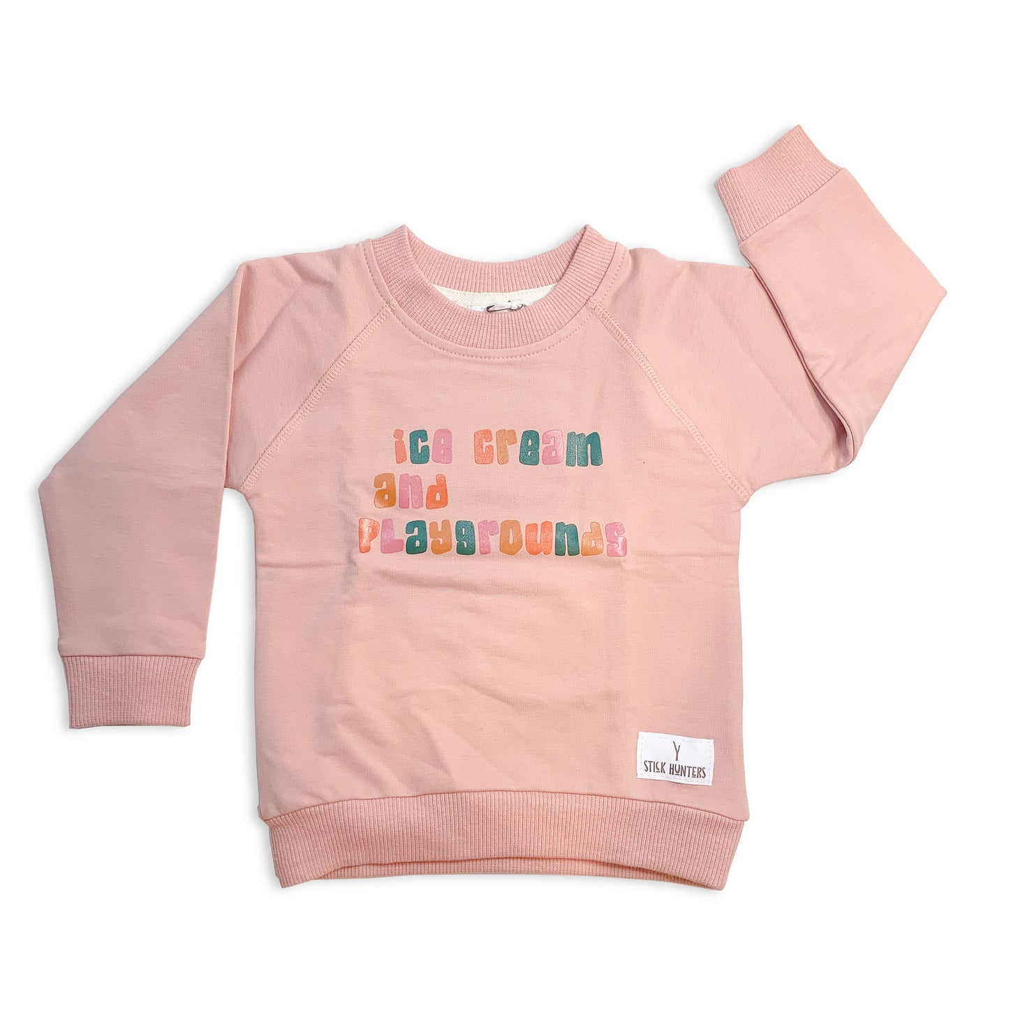 PLAYGROUND CREW JUMPER - PINK
