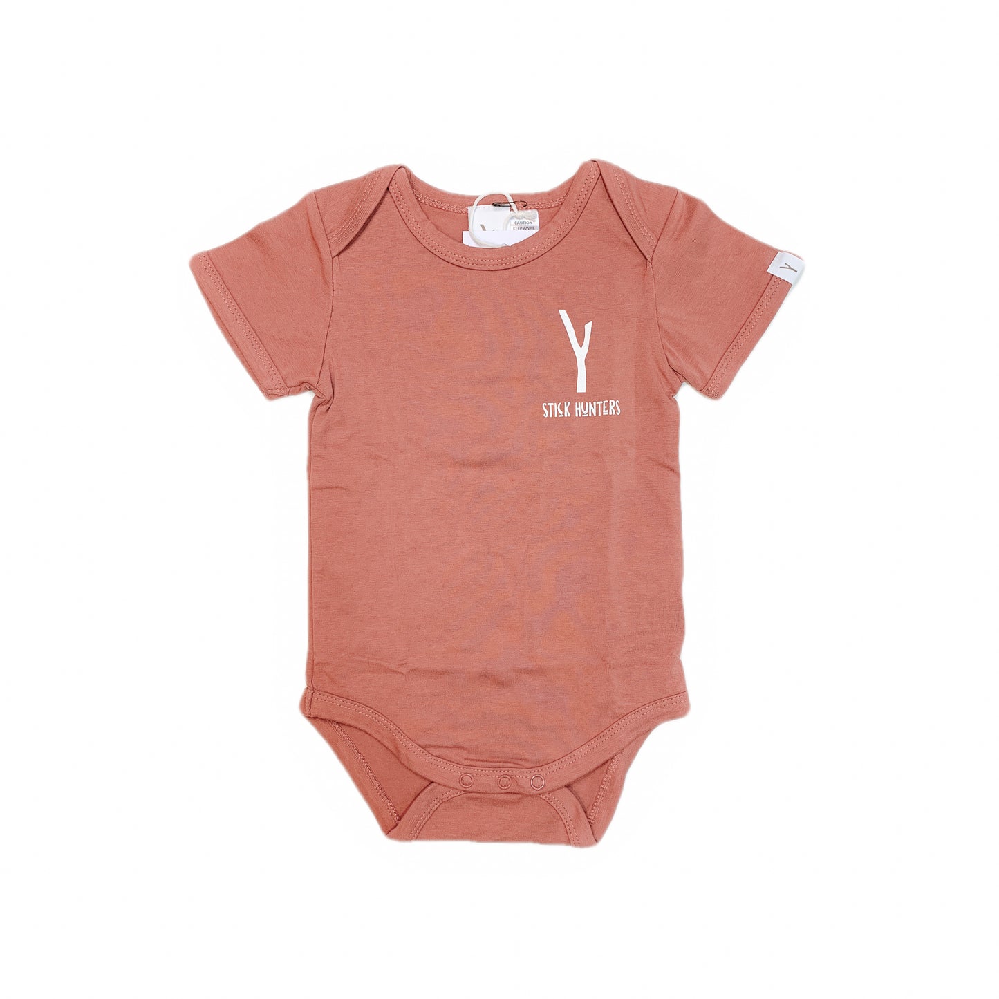 STICK HUNTERS LOGO SHORT SLEEVE BODY - RUST