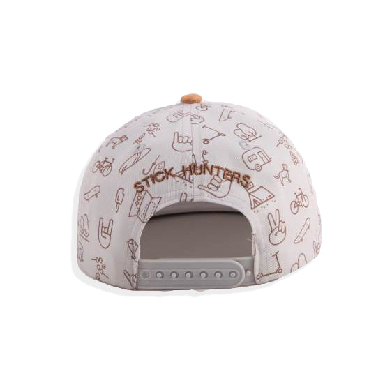 TODDLER AND KIDS SNAPBACK HAT - CLASSIC PATTERN