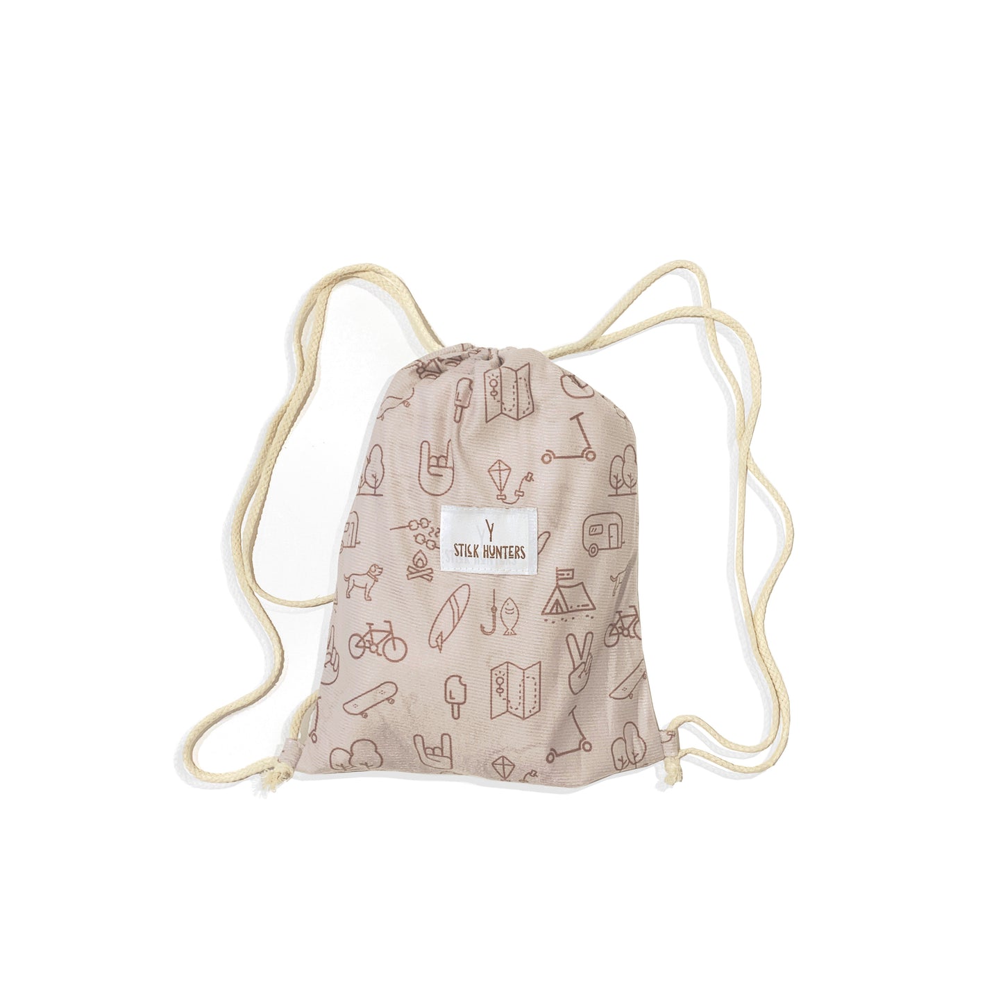 HOODED BEACH TOWEL - BROWN - KIDS OR TODDLER SIZES