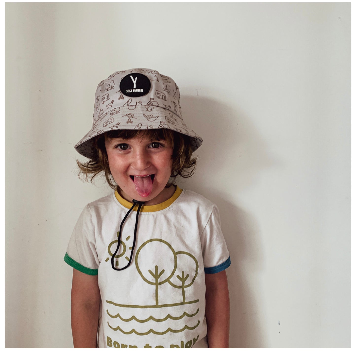TODDLER AND KIDS BUCKET HAT - CLASSIC PATTERN