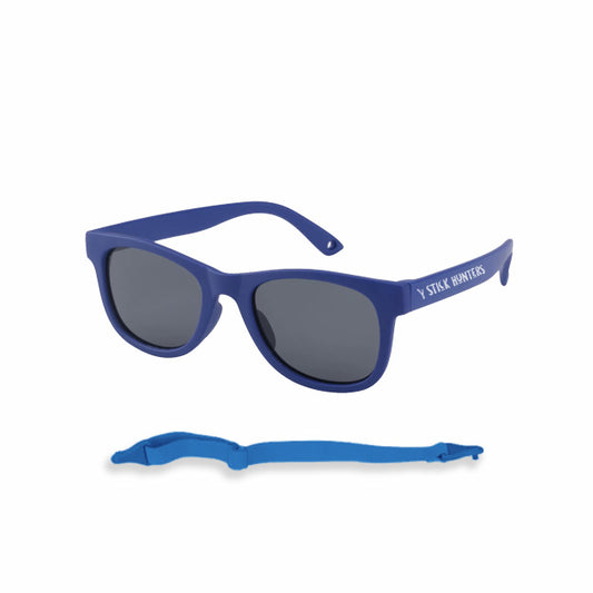 FLEXIBLE BABY SUNGLASSES - DARK BLUE