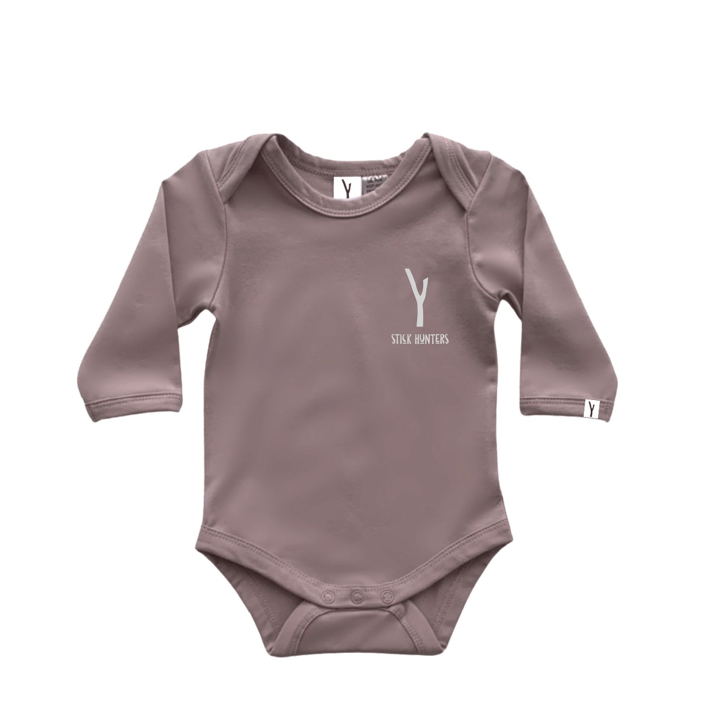 LONG SLEEVE BODYSUIT - FAVORITE TOYS - PLUM
