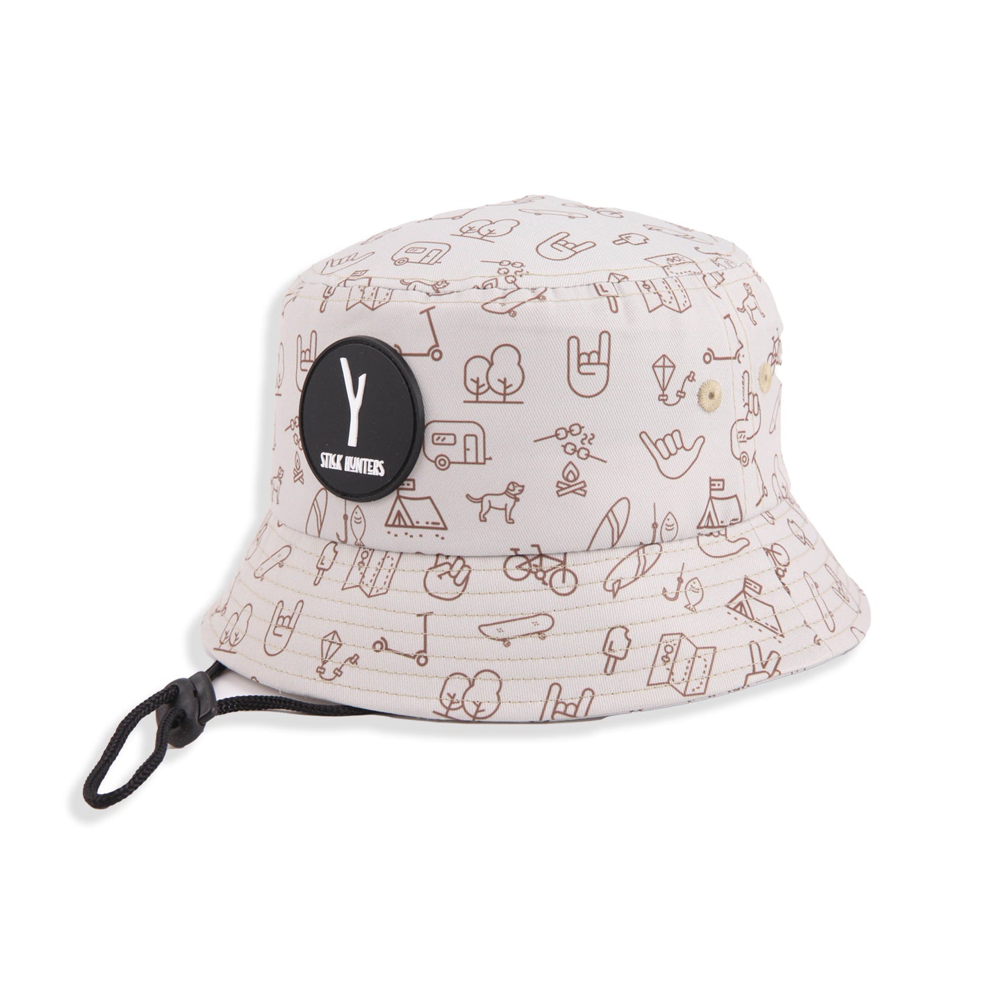 TODDLER AND KIDS BUCKET HAT - CLASSIC PATTERN