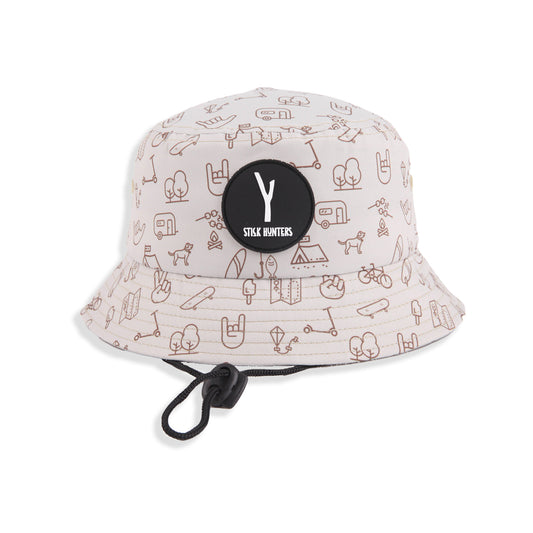 TODDLER AND KIDS BUCKET HAT - CLASSIC PATTERN