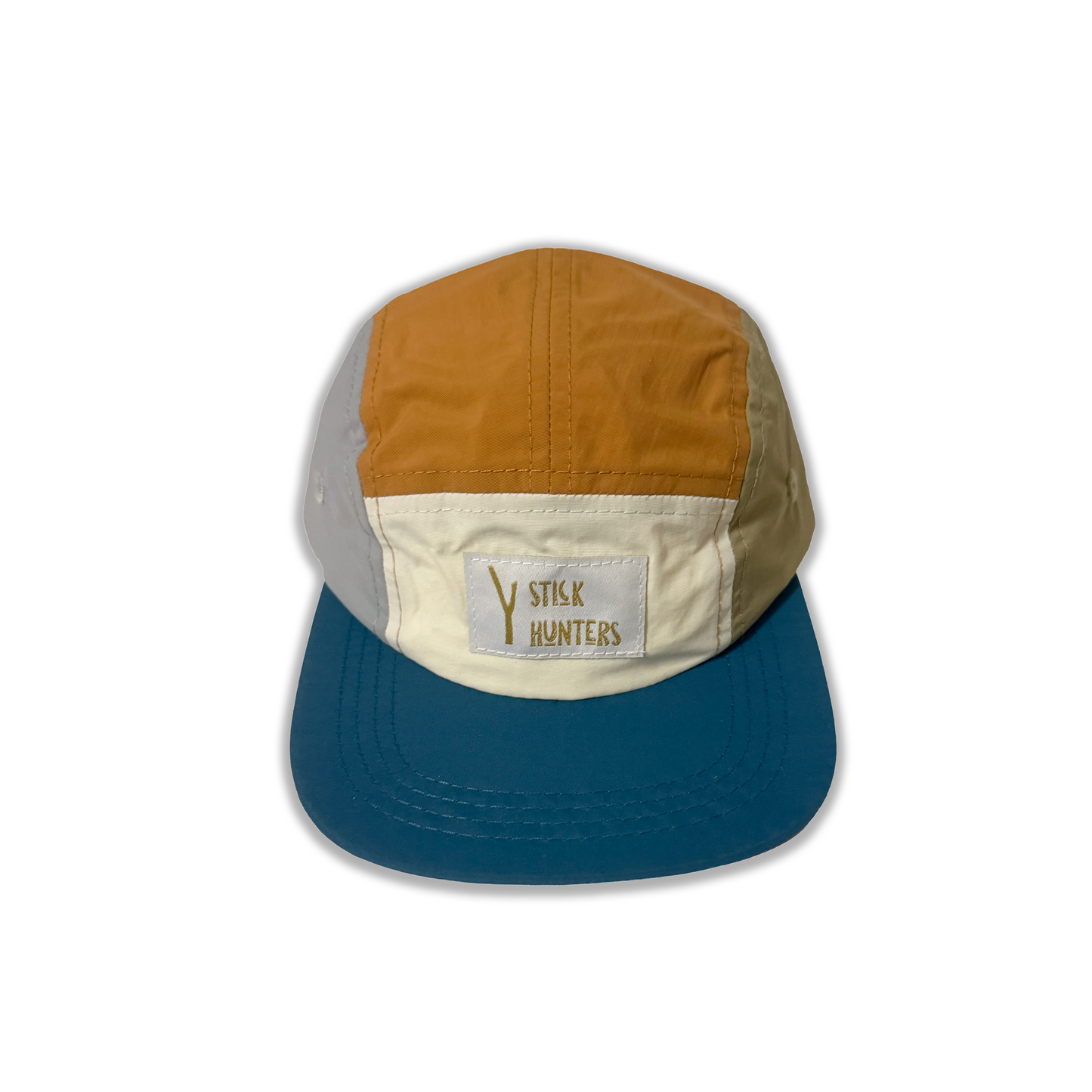 MATCHY MATCHY FAMILY 5 PANELS NYLON HAT - EARTHY BLUE