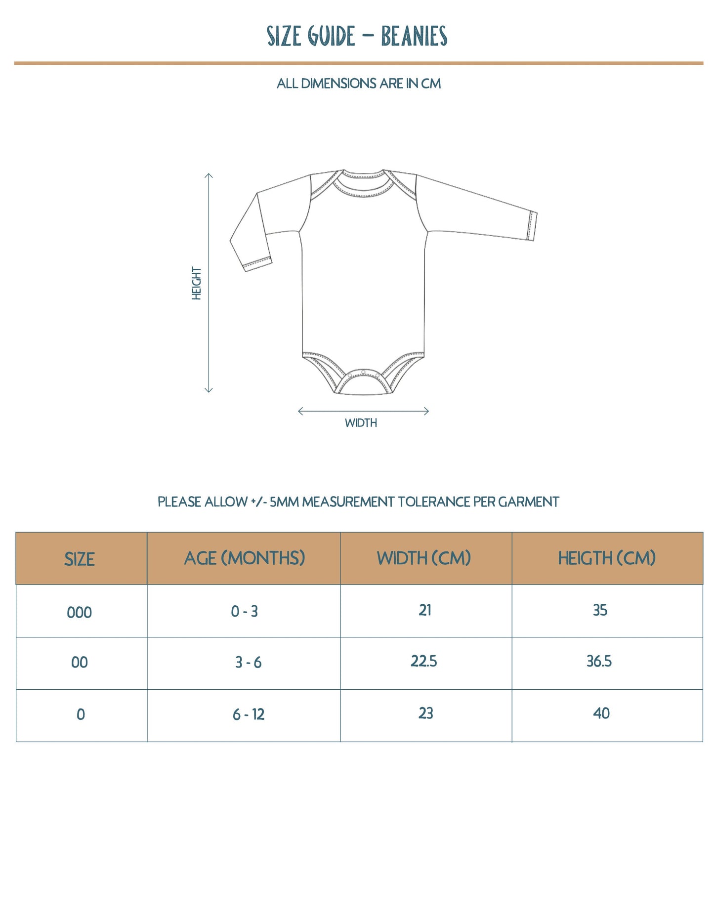 LONG SLEEVE BODYSUIT - BRAVE AND WILD - GREY