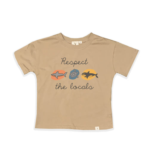 LOCALS T-SHIRT - CAMEL