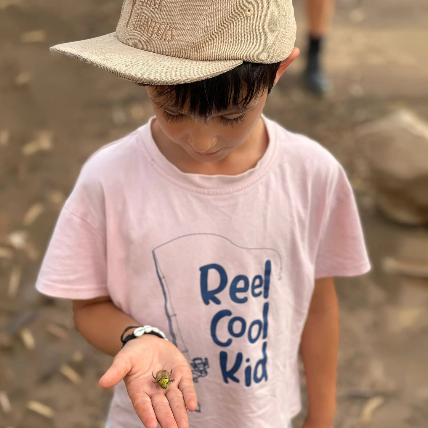 REEL COOL KID T-SHIRT - ROSE