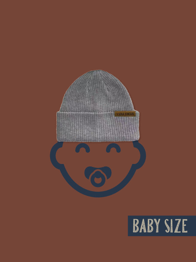 Fisherman Beanie - Grey