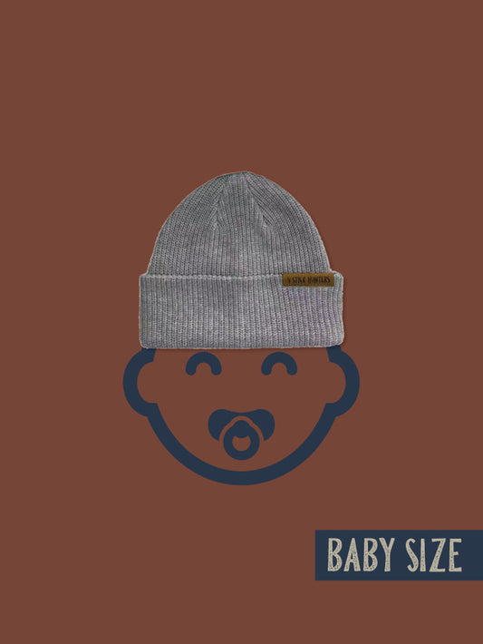 Fisherman Beanie - Grey